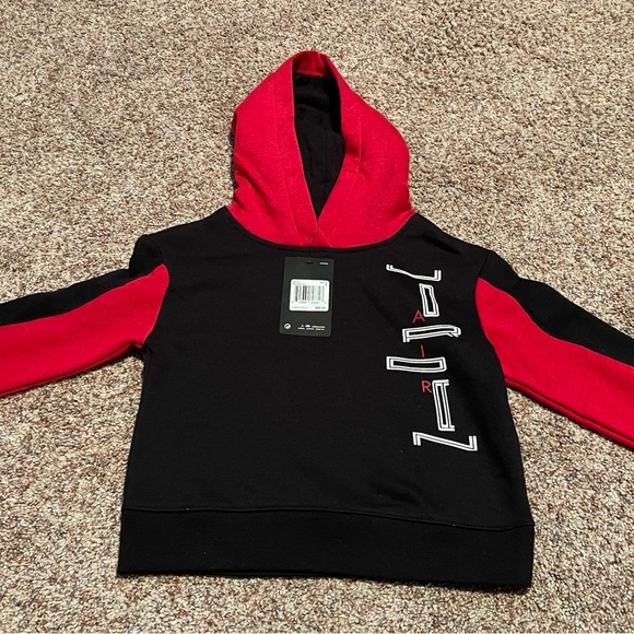 Jordan Other - Girls Red and Black jordan hoodie size 6